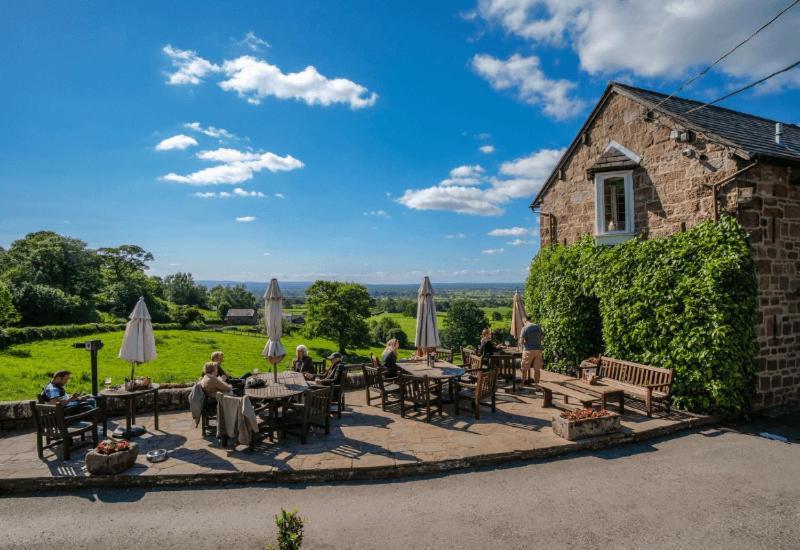 The Pheasant Inn Higher Burwardsley Exterior foto